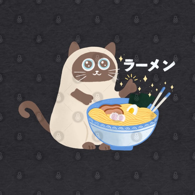 Ramen Cat by awesomesaucebysandy